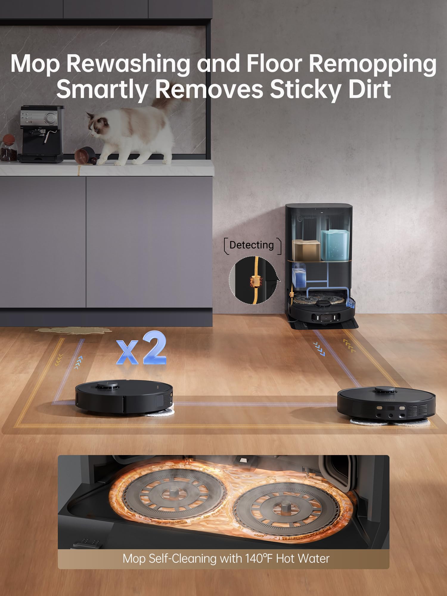 Amazon.com: dreame X30 Ultra Robot Vacuum and Mop Combo